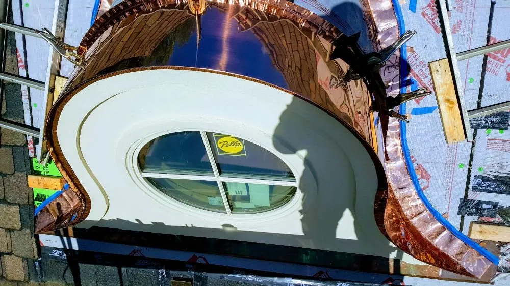 Slide of Custom Copper and Zinc