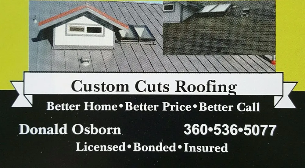 Slide of Custom Cuts Roofing