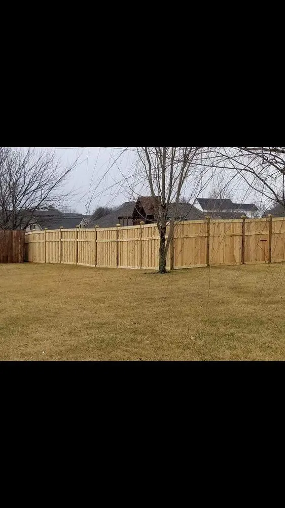 Slide of Custom Fence and Roofing