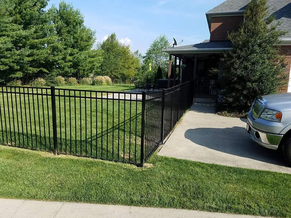 Slide of Custom Fence and Roofing