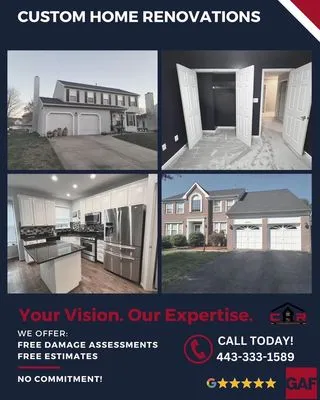 Custom Home Renovations Logo