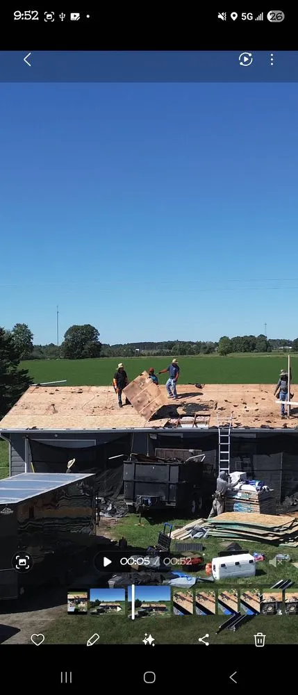 Trusted storm damage roof repair for residential properties across Lake City, MI - Custom Quality Roofing