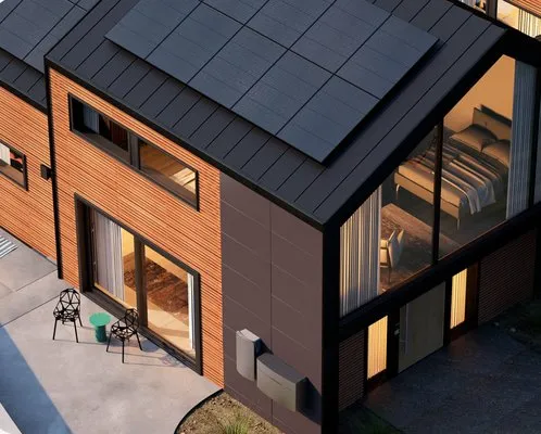 Custom Solar & Roofing Logo