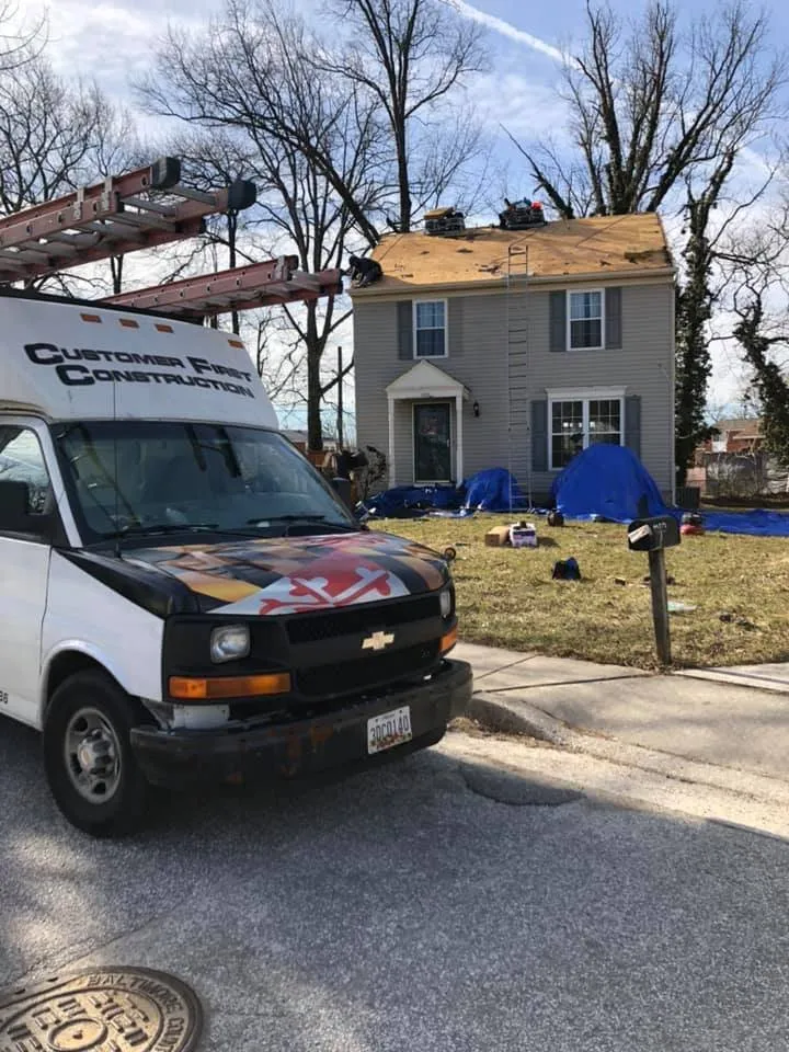 Slide of Customers First Construction