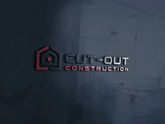 Cut Out Construction Logo