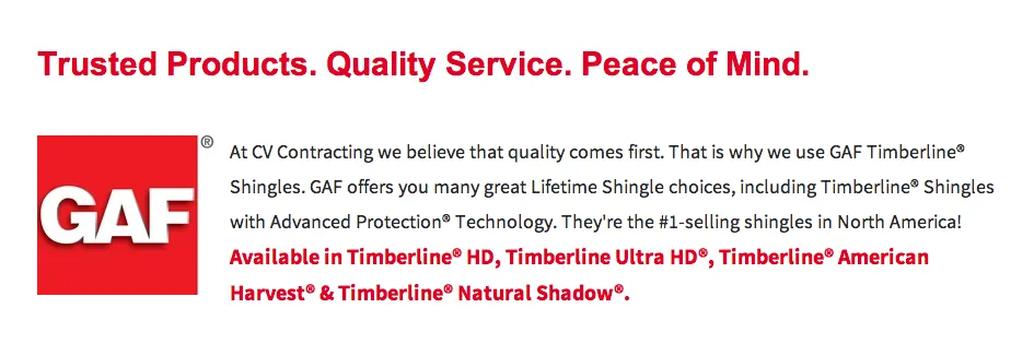 Slide of CV Contracting LLC: MN Roofing Services