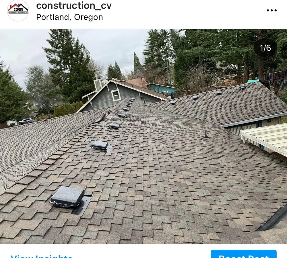 Slide of C&V Roofing & Construction