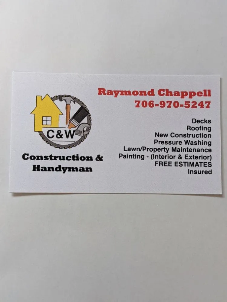 Slide of C&W Construction & Handyman