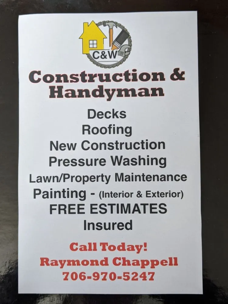Slide of C&W Construction & Handyman