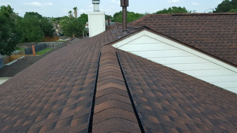 Slide of Cypress Rain Gutters