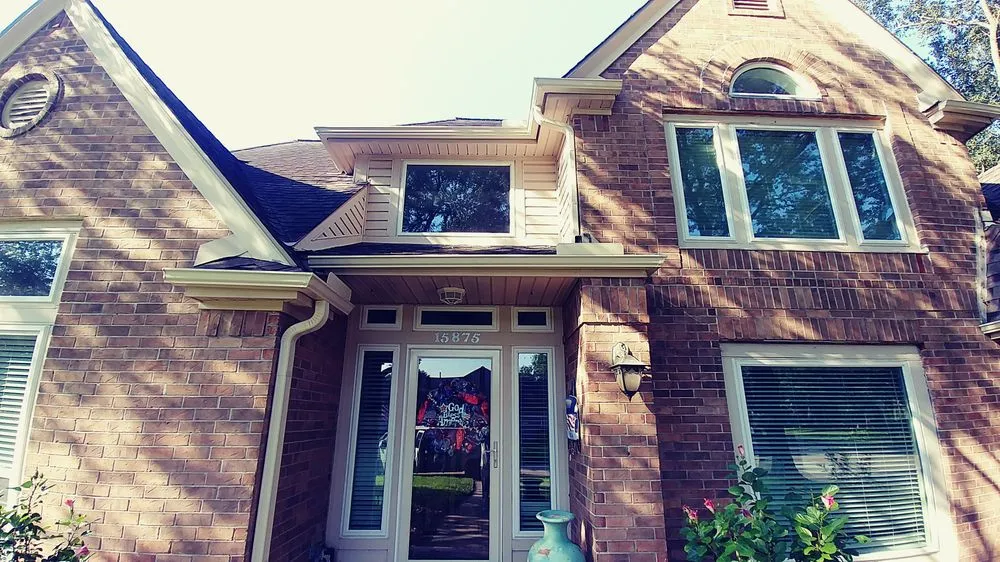 Slide of Cypress Rain Gutters