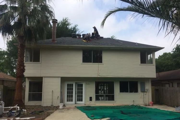 Slide of Cypress Roof Repairs
