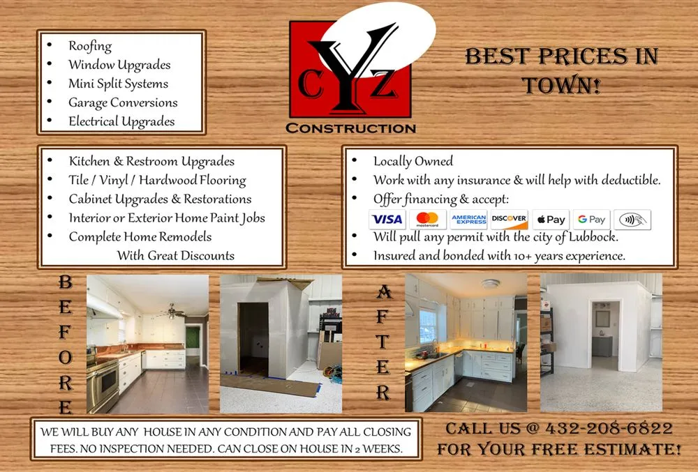 Slide of CYZ Construction