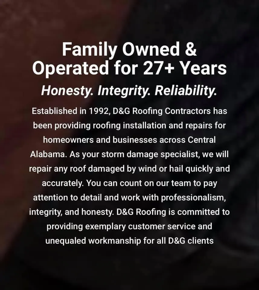 Slide of D & G Roofing Contractors
