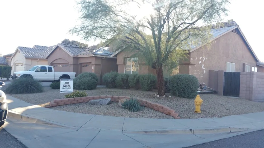 Slide of D & M Roofing