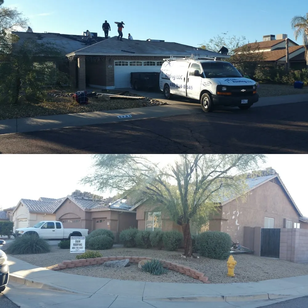 Slide of D & M Roofing