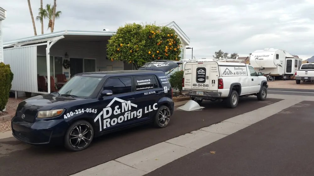 Slide of D & M Roofing