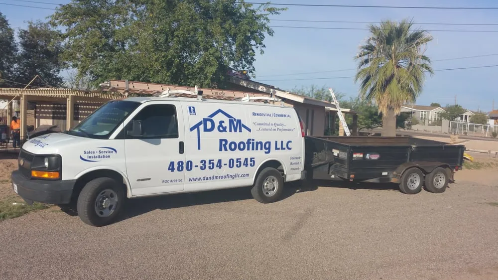 Slide of D & M Roofing