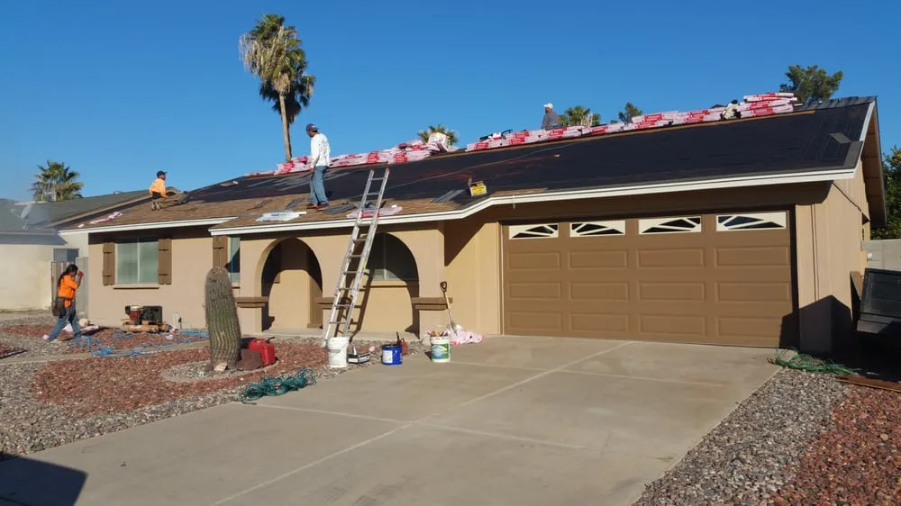 Slide of D & M Roofing