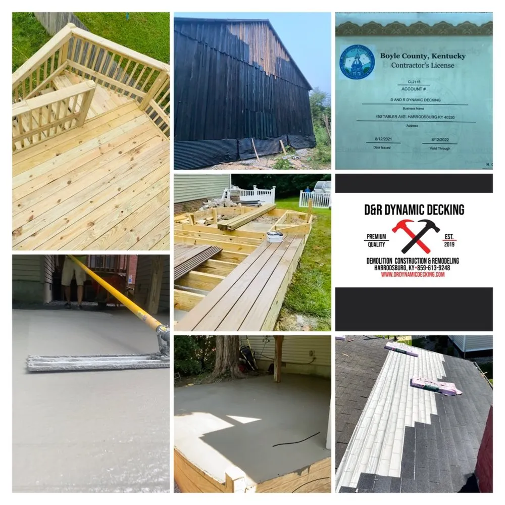 Slide of D & R Dynamic Decking