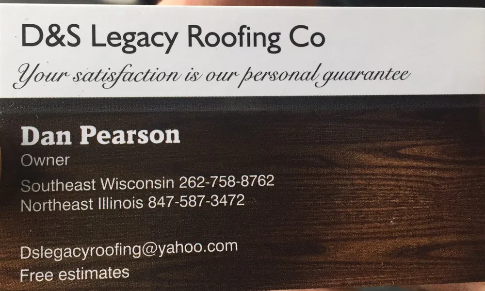Slide of D & S Legacy Roofing