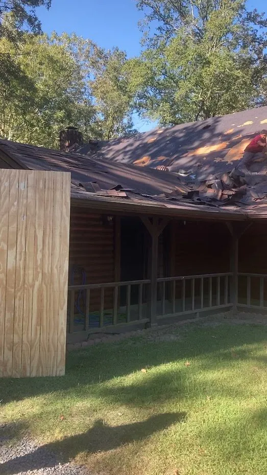 Slide of D B roofing