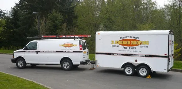 Slide of D Hughes Roofing