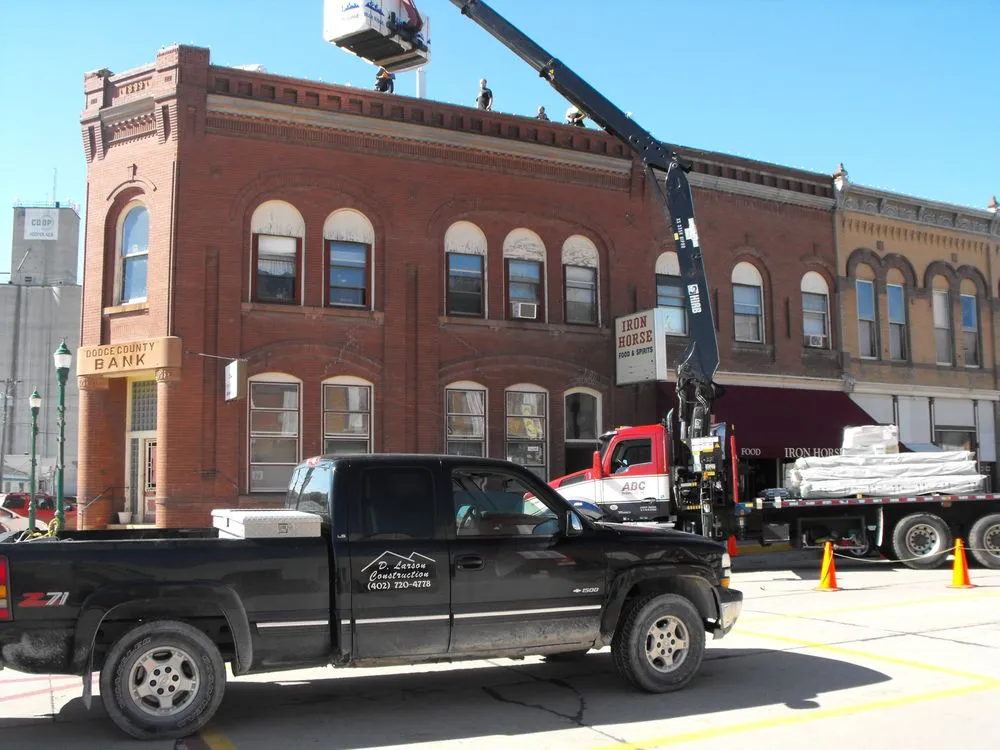 Slide of D. Larson Construction