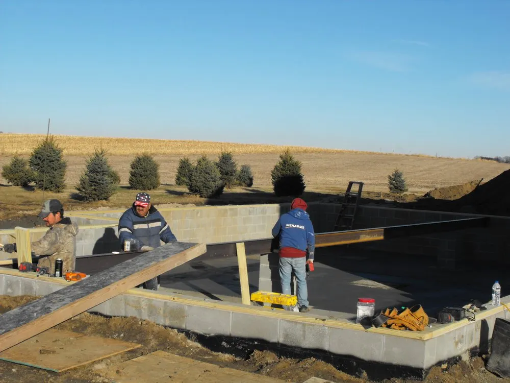 Slide of D. Larson Construction