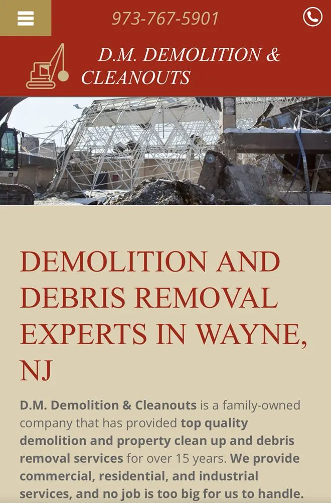 Slide of D M Demolition & Cleanouts