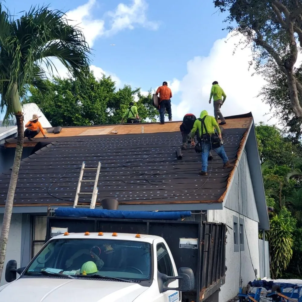 Slide of D Martin Roofing