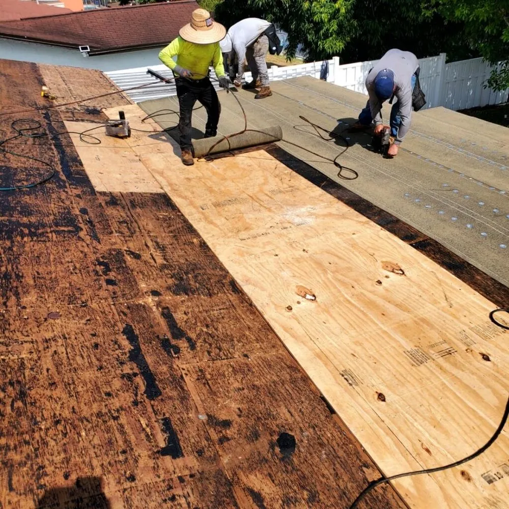 Slide of D Martin Roofing