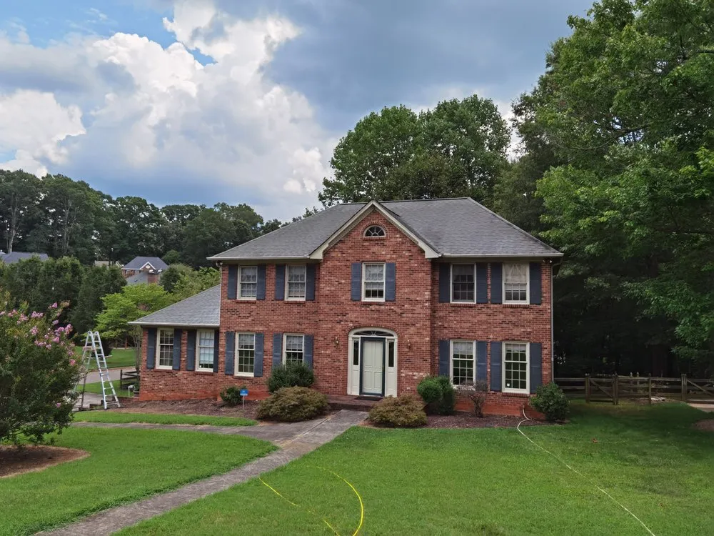 Emergency roof leak repair in Winston-Salem, NC by D1 House and Roof Washing