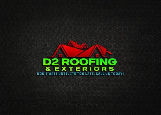 D2 Roofing & Exteriors Logo