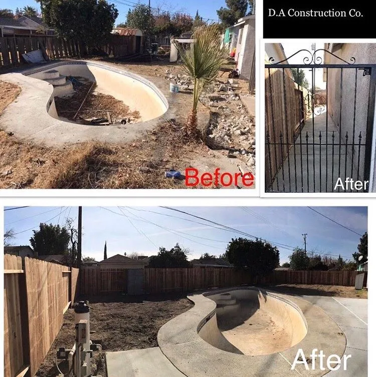 Slide of D.A Construction