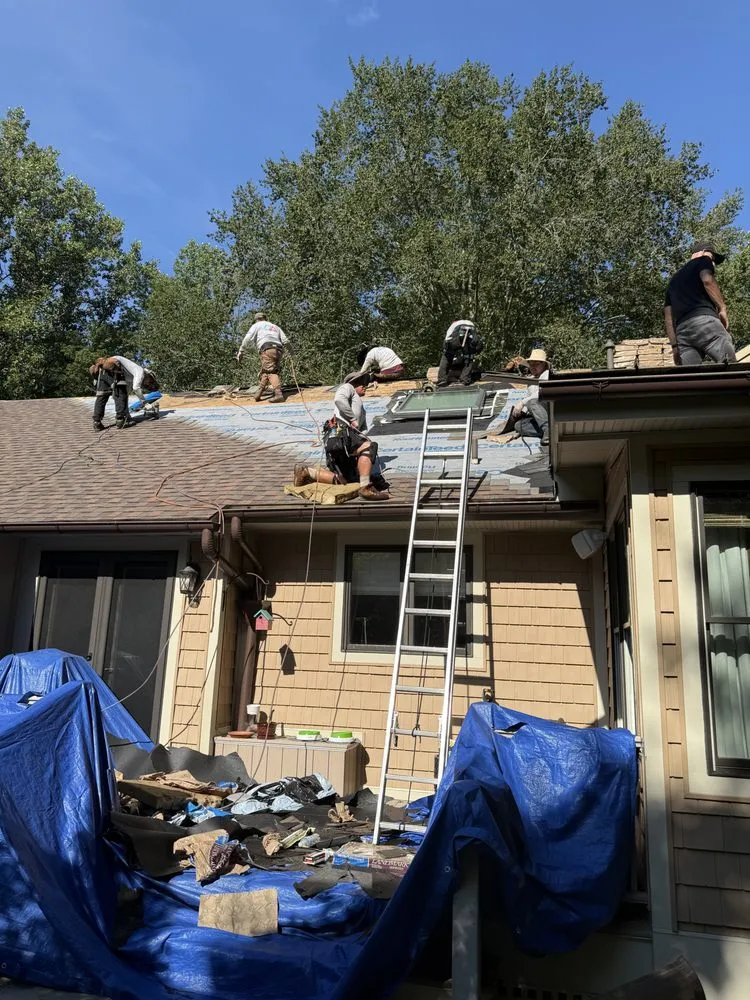 Expert roof inspection after storm damage across Brinklow, MD - Da' Roofers