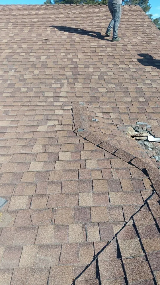 Slide of D&A. Roofing