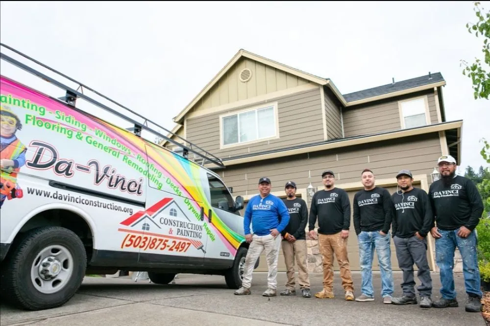 Slide of Da-Vinci Painting & Construction