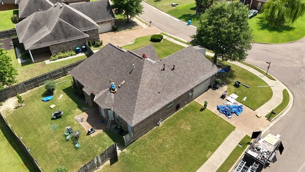 Slide of DAB Roofing