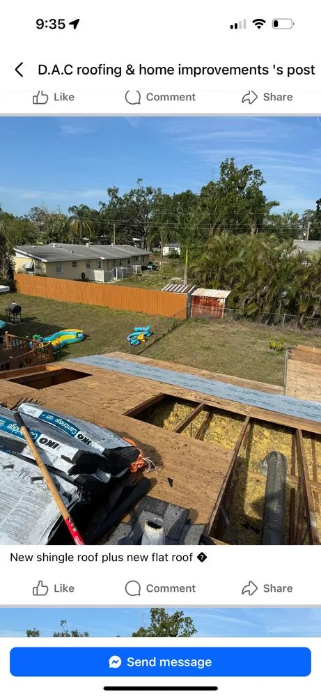 Slide of D.A.C Roofing and Home Improvements