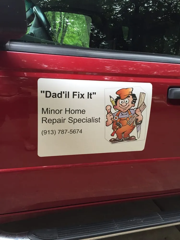 Slide of Dad'il Fix It!