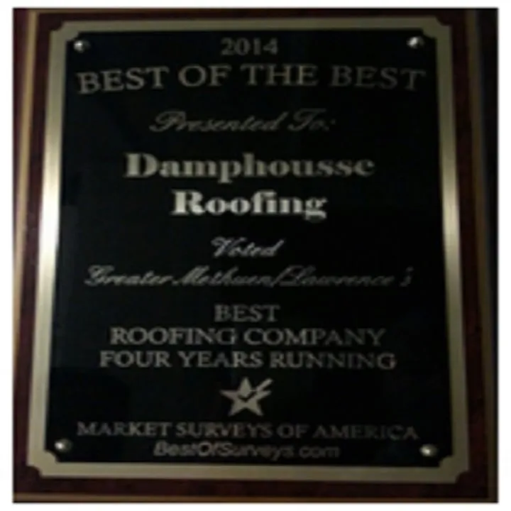 Slide of Damphousse Roofing