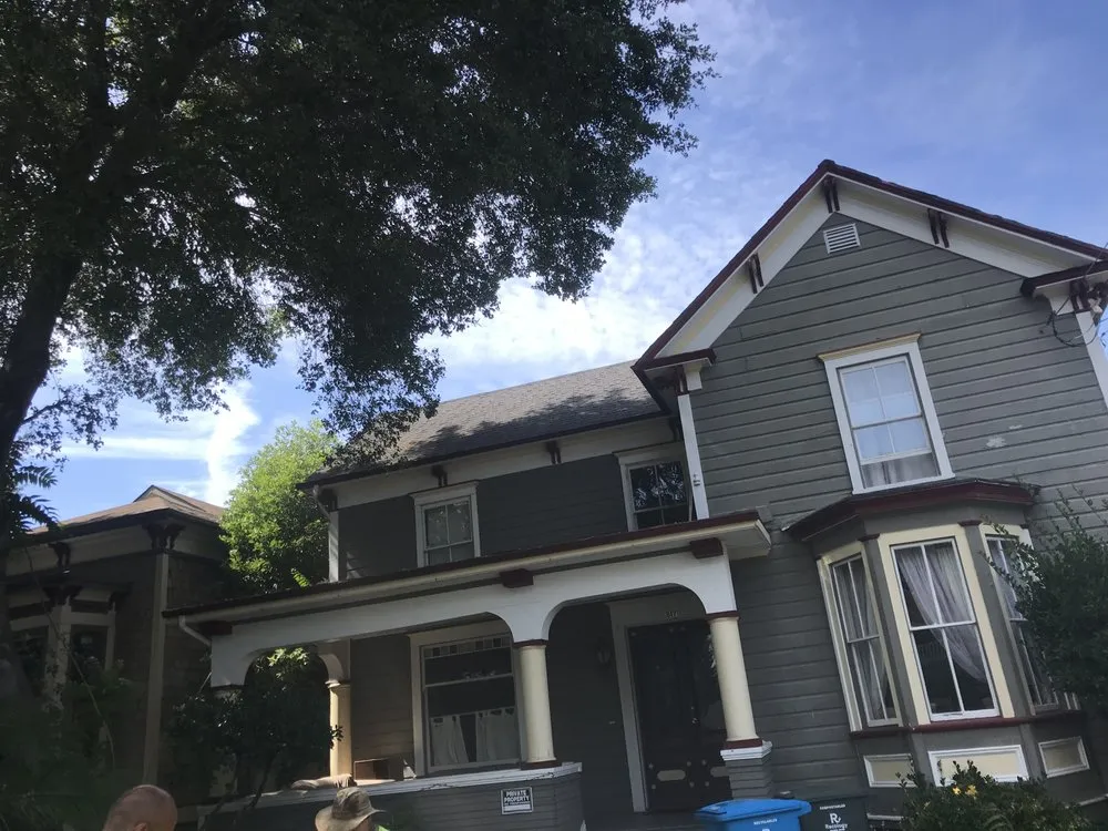 Slide of Dan George Roofing