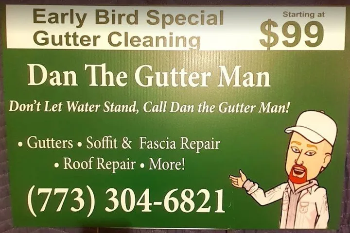 Slide of Dan The Gutter Man & Roof Repair