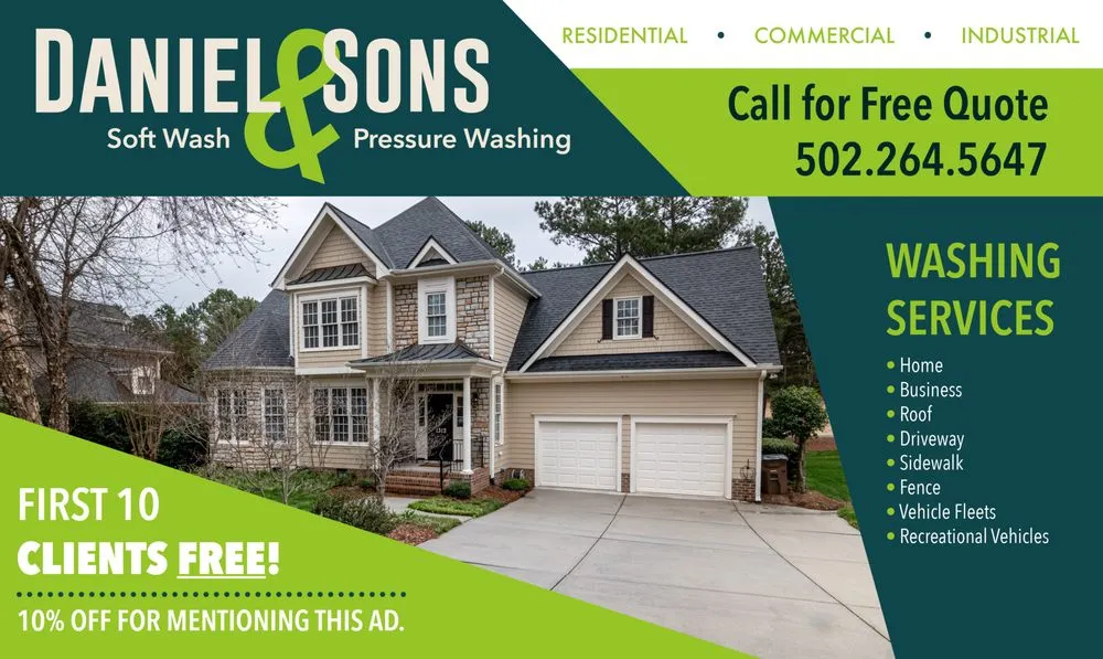 Slide of Daniel & Sons Soft Washing and Pressure Washing