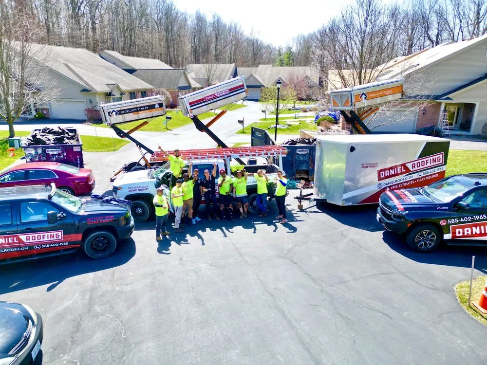 Slide of Daniel Roofing