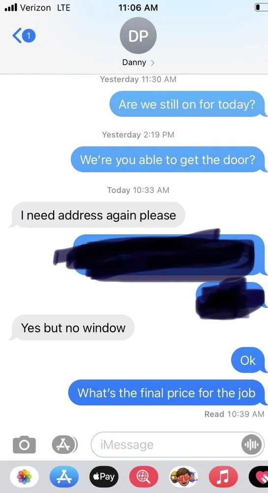 Slide of Daniel V Parker