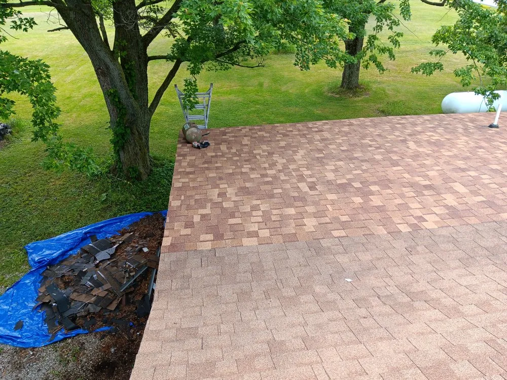 Slide of Danny Yoder repairs