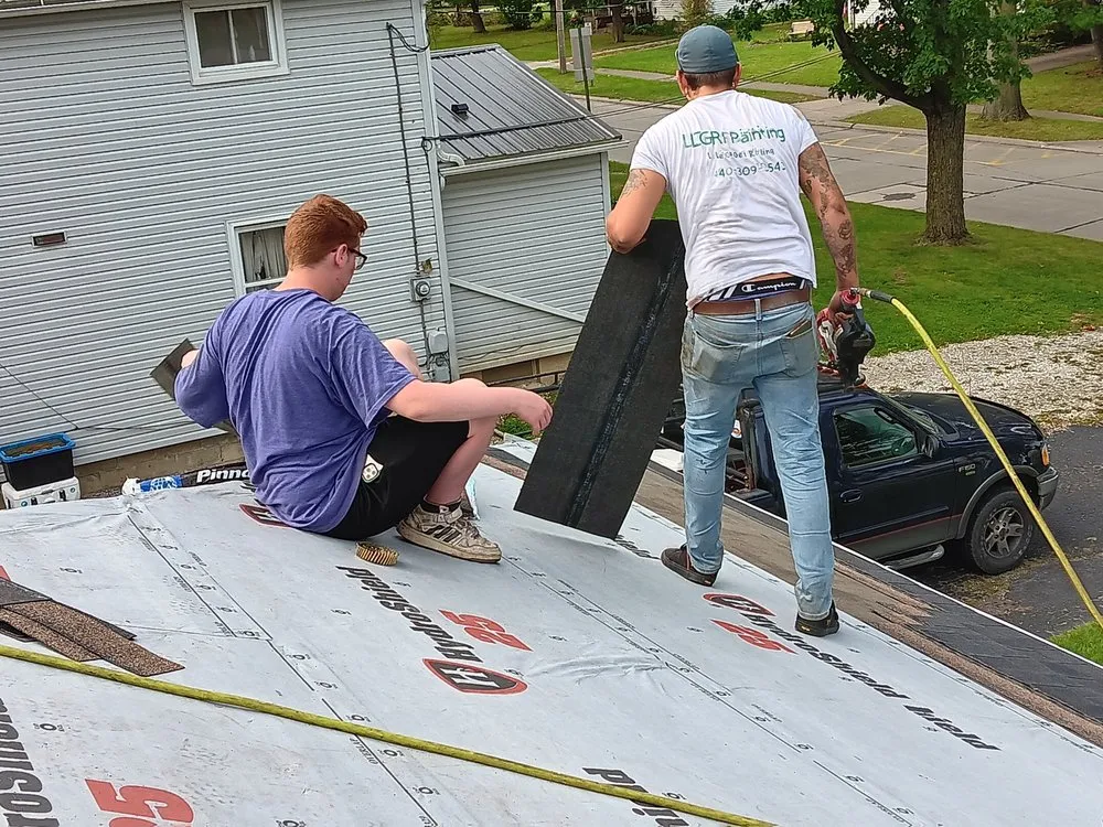 Slide of Danny Yoder repairs