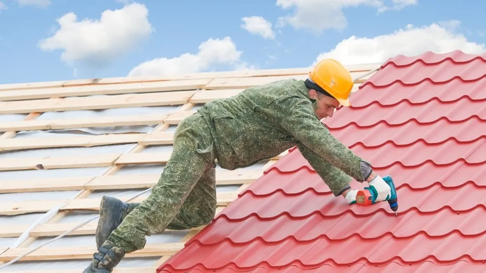 Slide of Dan's Roofing